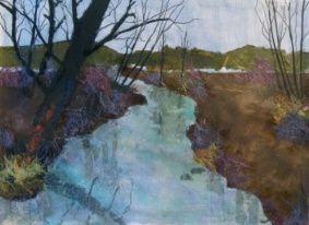 Winter Stream, Roxsane Tiernan, Artist